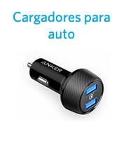 Cargadores para auto