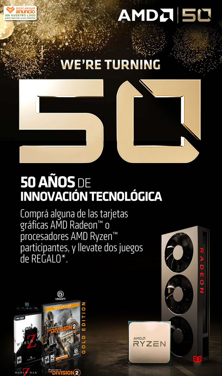 AMD 50 años
