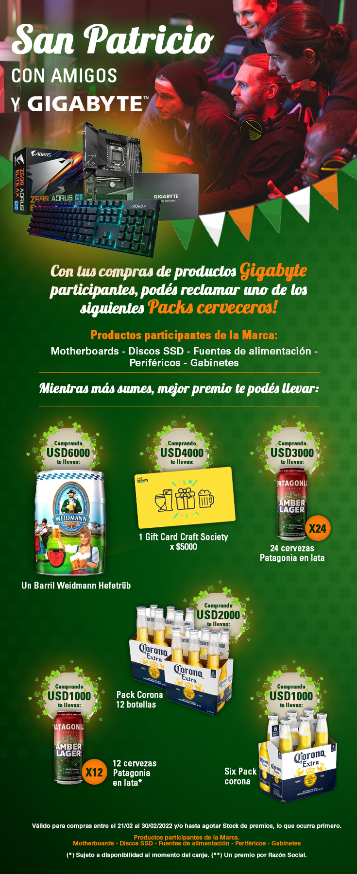 San Patricio Gigabyte